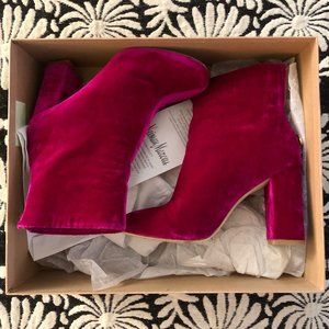 Size 6.5 US Velvet Joie Saleema chunky boots